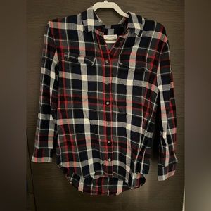 Equipment Femme plaid button down